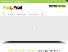 Tablet Screenshot of photo-pixel.de